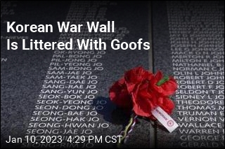 Korean War Wall Is Littered With Goofs