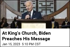 At King&#39;s Church, Biden Says the Dream Remains Unrealized