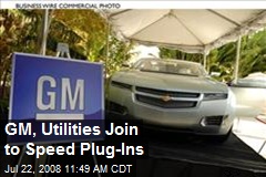 GM, Utilities Join to Speed Plug-Ins