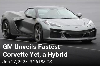 GM Unveils Fastest Corvette Yet, a Hybrid