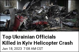 Helicopter Crashes Near Kyiv Kindergarten, Killing 16