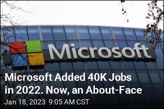 Microsoft Joins the Layoff Club