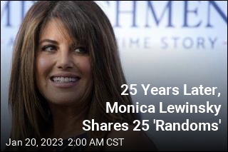 Monica Lewinsky Lists 25 &#39;Random&#39; Things to Mark 25 Years