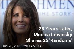 Monica Lewinsky Lists 25 &#39;Random&#39; Things to Mark 25 Years