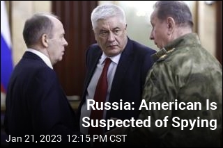 American Is a Suspect in Espionage Case: Russia
