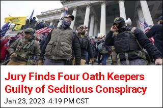 Jury Finds Four Oath Keepers Guilty of Seditious Conspiracy