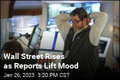 Wall Street Rises as Reports Lift Mood