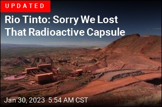 Crews Search for Tiny, Radioactive Capsule