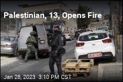 Palestinian, 13, Opens Fire