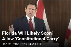 Florida Will Likely Soon Allow Concealed Carry With No Permit