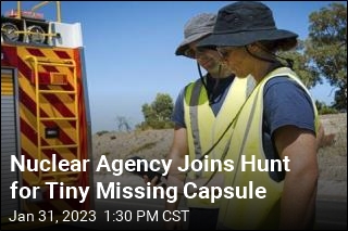 Aussie Nuclear Agency Joins Hunt for Tiny Missing Capsule
