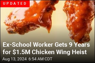 School Worker Allegedly Stole Wild Amount of Chicken Wings