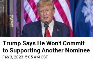 Trump Won&#39;t Commit to Supporting GOP Nominee