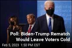 Poll Finds Most Don&#39;t Want a Biden-Trump Rematch