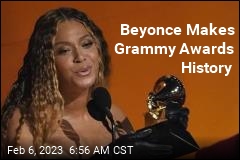 Beyonce Makes Grammys History