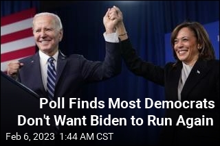Just 37% of Democrats Want Biden to Run Again: Poll