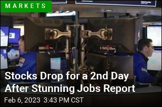 Stocks Drop for a 2nd Day After Stunning Jobs Report