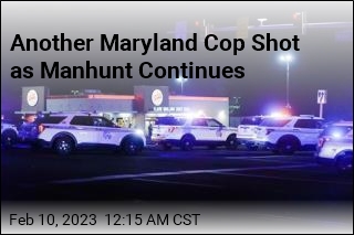 Another Maryland Police Officer Shot as Manhunt Continues