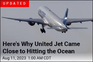 United Jet Had Scary 45-Second Dive
