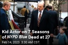 Actor Who Played Det. Sipowicz&#39;s Kid on NYPD Blue Dead at 27