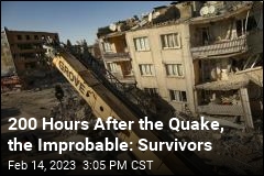 200 Hours After the Quake, the Unthinkable: Survivors