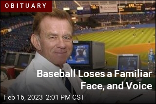 Baseball Loses a Familiar Face, and Voice