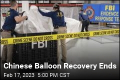 Military Wraps Up Balloon Recovery