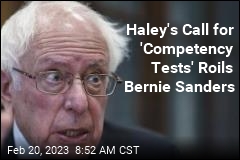 Sanders Slams Haley on &#39;Absurd&#39; Idea for Politicians