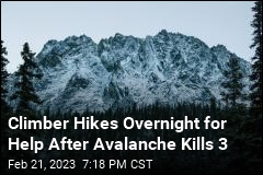 3 Dead in Avalanche in Cascade Mountains