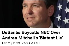 DeSantis Team Accuses MSNBC Host of &#39;Blatant Lie&#39;