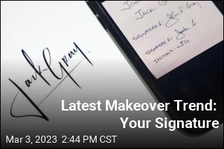 New Makeover Trend Is for ... Signatures