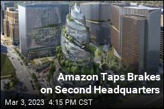 Amazon Taps Brakes on Second Headquarters