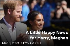 A Little Happy News for Harry, Meghan