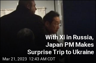 Japan PM Makes Surprise Trip to Ukraine