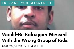 Would-Be Kidnapper Messed With the Wrong Group of Kids