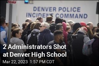 2 Administrators Shot at Denver High School