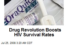 Drug Revolution Boosts HIV Survival Rates