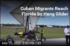 Two Cuban Migrants Take Hang Glider to Florida