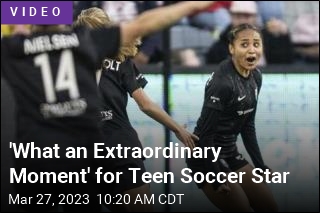 &#39;What an Extraordinary Moment&#39; for Teen Soccer Star