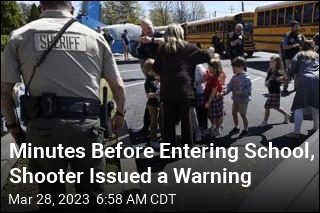 Minutes Before Entering School, Shooter Issued a Warning