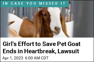 Girl&#39;s Effort to Save Pet Goat Ends in Heartbreak, Lawsuit