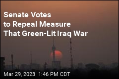Senate Votes to Repeal Measure That Green-Lit Iraq War