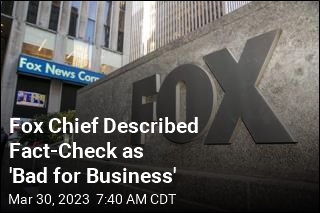 Fox Chief Said Election Fact-Check Was &#39;Bad for Business&#39;