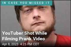 YouTuber Shot While Filming Prank Video