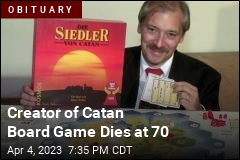 Creator of Catan Board Game Dies at 70