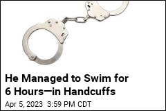 Man Sets Record for Furthest Swim in Handcuffs