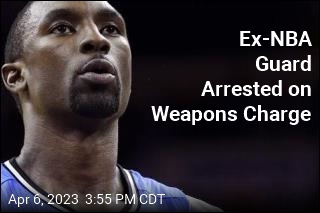 Ex-NBA Guard Arrested on Weapons Charge