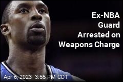 Ex-NBA Guard Arrested on Weapons Charge