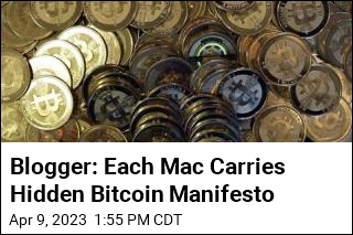 Blogger: Each Mac Carries Hidden Bitcoin Manifesto