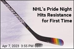 NHL&#39;s Pride Night Hits Resistance for First Time